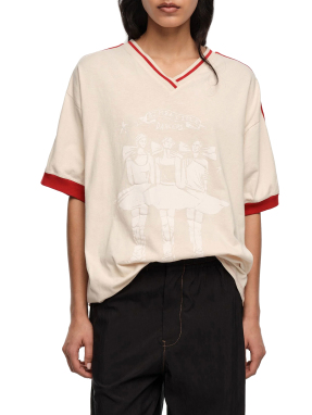 ΓΥΝΑΙΚΕΙΟ T-SHIRT | Μπεζ S