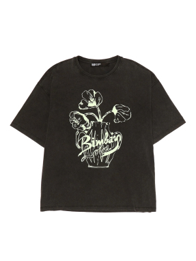 ΓΥΝΑΙΚΕΙΟ T-SHIRT | Μαύρο M