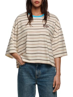 ΓΥΝΑΙΚΕΙΟ T-SHIRT | Καφέ S