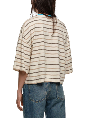 ΓΥΝΑΙΚΕΙΟ T-SHIRT | Καφέ S