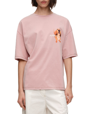 ΓΥΝΑΙΚΕΙΟ T-SHIRT | Ροζ L
