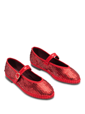 ΓΥΝΑΙΚΕΙΕΣ ΜΠΑΛΑΡΙΝΕΣ MARY JANE | Κόκκινο 40