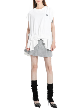 ΓΥΝΑΙΚΕΙΟ ΑΜΑΝΙΚΟ ΤΟΠ | Λευκό M