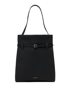 ΓΥΝΑΙΚΕΙΑ ΔΕΡΜΑΤΙΝΗ ΤΣΑΝΤΑ ΩΜΟΥ TOTE DU JOUR | Μαύρο