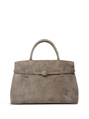 ΓΥΝΑΙΚΕΙΑ SUEDE ΤΣΑΝΤΑ ΧΕΙΡΟΣ LE CAMBON 35 | Γκρι