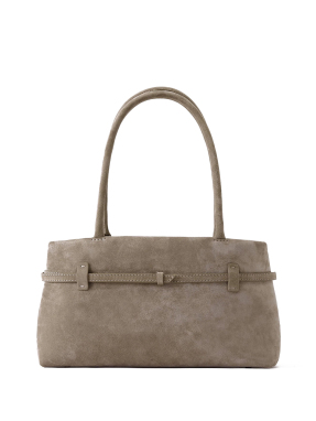 ΓΥΝΑΙΚΕΙΑ SUEDE ΤΣΑΝΤΑ ΩΜΟΥ EAST WEST LE CAMBON | Γκρι