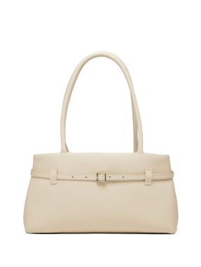 ΓΥΝΑΙΚΕΙΑ ΔΕΡΜΑΤΙΝΗ ΤΣΑΝΤΑ ΩΜΟΥ EAST WEST LE CAMBON | Εκρού