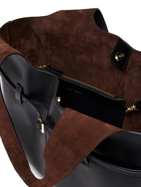 ΓΥΝΑΙΚΕΙΑ ΔΕΡΜΑΤΙΝΗ ΤΣΑΝΤΑ ΩΜΟΥ CAMBON CABAS | Μαύρο