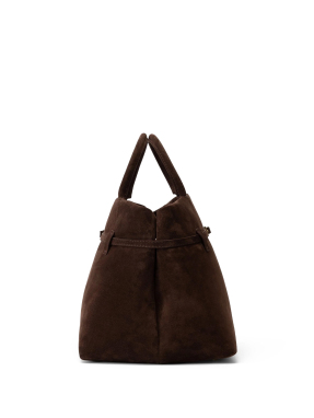 ΓΥΝΑΙΚΕΙΑ SUEDE ΤΣΑΝΤΑ ΧΕΙΡΟΣ LE CAMBON 40 | Καφέ Σκούρο