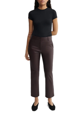 ΓΥΝΑΙΚΕΙΟ ΔΕΡΜΑΤΙΝΟ ΠΑΝΤΕΛΟΝΙ JEN | Μπορντό EU 40