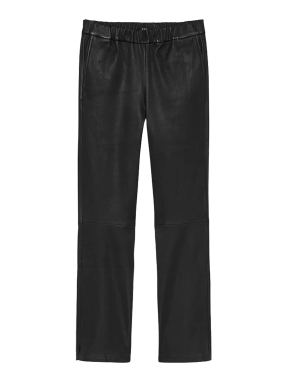 ΓΥΝΑΙΚΕΙΟ ΔΕΡΜΑΤΙΝΟ ΠΑΝΤΕΛΟΝΙ KAMILLA | Μαύρο EU 38