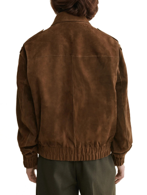 ΓΥΝΑΙΚΕΙΟ SUEDE JACKET HALTI | Καφέ EU 36