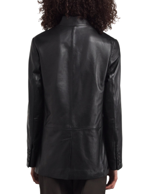 ΓΥΝΑΙΚΕΙΟ ΔΕΡΜΑΤΙΝΟ JACKET JUNO | Μαύρο EU 38