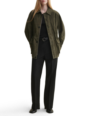 ΓΥΝΑΙΚΕΙΟ SUEDE JACKET MAEVE | Πράσινο Σκούρο DARK GREEN EU 36
