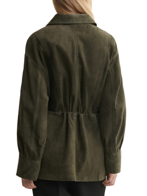 ΓΥΝΑΙΚΕΙΟ SUEDE JACKET MAEVE | Πράσινο Σκούρο DARK GREEN EU 36