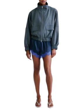 ΓΥΝΑΙΚΕΙΟ ΜΕΤΑΞΩΤΟ SHORTS ΒΕΝΝΙΕ | Μπλε Σκούρο 01-36.63 S