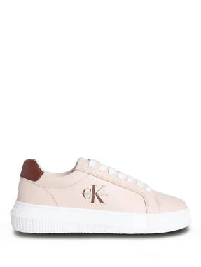 ΓΥΝΑΙΚΕΙΑ ΔΕΡΜΑΤΙΝΑ SNEAKERS | Ροζ 39