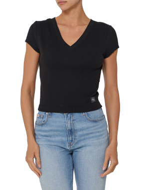 ΓΥΝΑΙΚΕΙΟ T-SHIRT | Μαύρο S