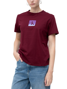 ΓΥΝΑΙΚΕΙΟ T-SHIRT | Μπορντό XS