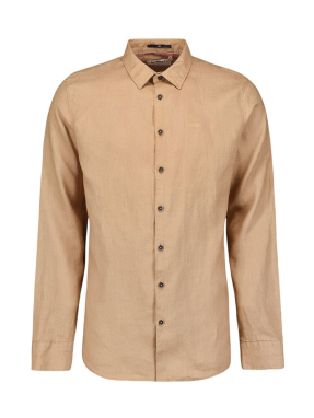 ΑΝΔΡΙΚΟ ΛΙΝΟ ΠΟΥΚΑΜΙΣΟ | Καφέ L