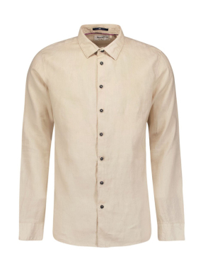 ΑΝΔΡΙΚΟ ΛΙΝΟ ΠΟΥΚΑΜΙΣΟ | Μπεζ L