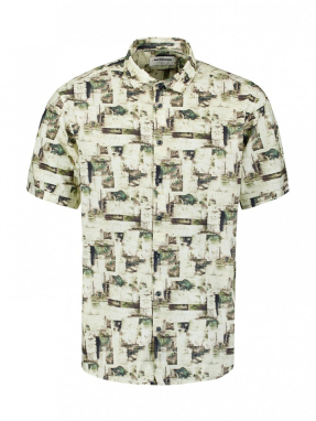 ΑΝΔΡΙΚΟ ΚΟΝΤΟΜΑΝΙΚΟ ΠΟΥΚΑΜΙΣΟ | Πράσινο Ανοιχτό L