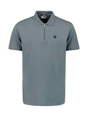 ΑΝΔΡΙΚΗ POLO ZIP ΜΠΛΟΥΖΑ | Μπλε Σκούρο XL