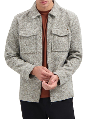 ΑΝΔΡΙΚΟ WOOL-LOOK JACKET | Μπεζ XL