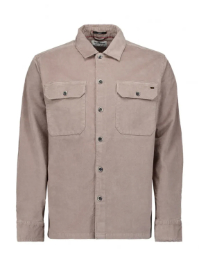 ΑΝΔΡΙΚΟ OVERSHIRT ΠΟΥΚΑΜΙΣΟ | Μπεζ XXL
