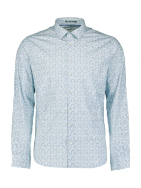 ΑΝΔΡΙΚΟ ΠΟΥΚΑΜΙΣΟ | Μπλε Ανοιχτό XXL