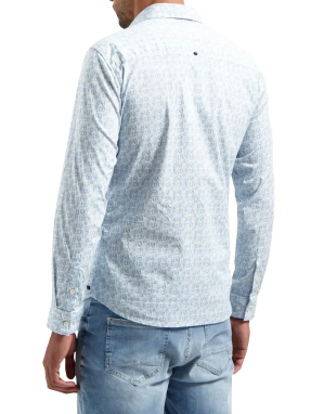 ΑΝΔΡΙΚΟ ΠΟΥΚΑΜΙΣΟ | Μπλε Ανοιχτό XXL