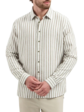 ΑΝΔΡΙΚΟ ΡΙΓΕ ΠΟΥΚΑΜΙΣΟ | Καφέ XXL