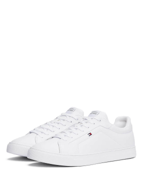 ΑΝΔΡΙΚΑ ΔΕΡΜΑΤΙΝΑ SNEAKERS | Λευκό 44