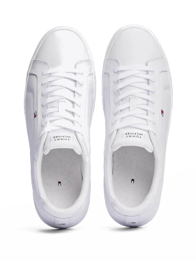 ΑΝΔΡΙΚΑ ΔΕΡΜΑΤΙΝΑ SNEAKERS | Λευκό 44