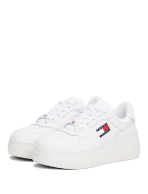 ΓΥΝΑΙΚΕΙΑ RETRO ΔΕΡΜΑΤΙΝΑ SNEAKERS | Λευκό 40