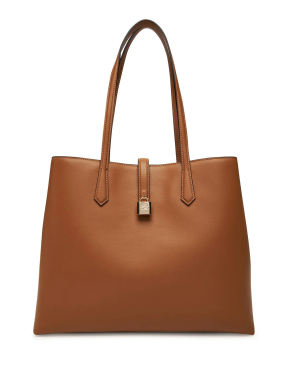 ΓΥΝΑΙΚΕΙΑ ΔΕΡΜΑΤΙΝΗ ΤΣΑΝΤΑ ΩΜΟΥ | Καφέ