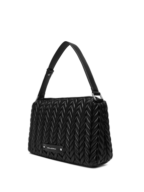 ΓΥΝΑΙΚΕΙΑ ΤΣΑΝΤΑ ΩΜΟΥ K/WEAVE | Μαύρο