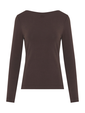 ΓΥΝΑΙΚΕΙΑ ΜΑΚΡΥΜΑΝΙΚΗ ΜΠΛΟΥΖΑ | Καφέ L