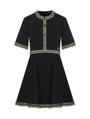 ΜΙΝΙ ΠΛΕΚΤΟ ΦΟΡΕΜΑ | Μαύρο M