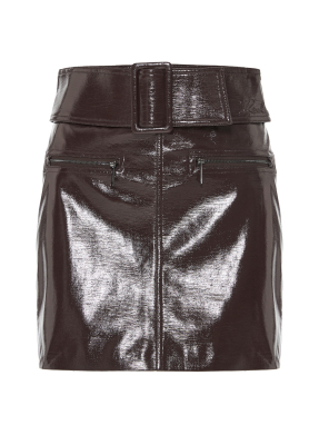 ΜΙΝΙ ΦΟΥΣΤΑ | Καφέ EU 44