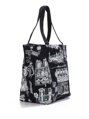 ΓΥΝΑΙΚΕΙΑ ΤΣΑΝΤΑ ΩΜΟΥ ΔΙΠΛΗΣ ΟΨΕΩΣ K/SKETCH | Μαύρο