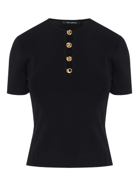 ΓΥΝΑΙΚΕΙΟ T-SHIRT | Μαύρο L