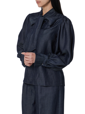 ΓΥΝΑΙΚΕΙΟ ΠΟΥΚΑΜΙΣΟ | Μπλε Σκούρο XS