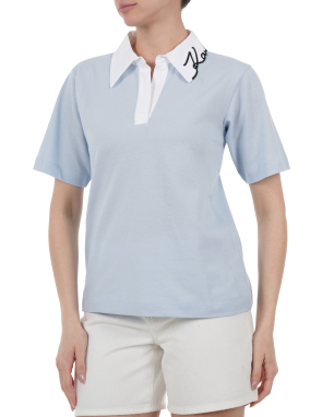 ΓΥΝΑΙΚΕΙΑ POLO ΜΠΛΟΥΖΑ | Γαλάζιο S