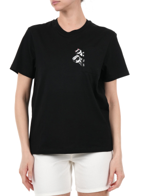 ΓΥΝΑΙΚΕΙΟ T-SHIRT | Μαύρο M