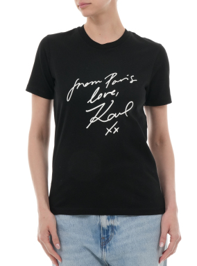 ΓΥΝΑΙΚΕΙΟ T-SHIRT | Μαύρο S