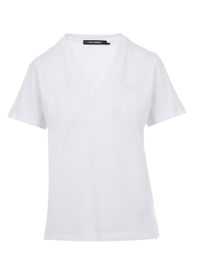 ΓΥΝΑΙΚΕΙΟ V-NECK T-SHIRT | Λευκό S