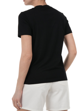 ΓΥΝΑΙΚΕΙΟ V-NECK T-SHIRT | Μαύρο S