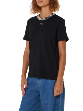 ΓΥΝΑΙΚΕΙΟ T-SHIRT | Μαύρο M