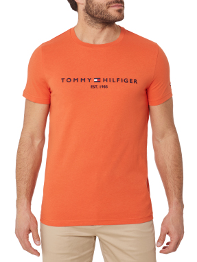 ΑΝΔΡΙΚΟ T-SHIRT ΜΕ ΛΟΓΟΤΥΠΟ | Πορτοκαλί XL